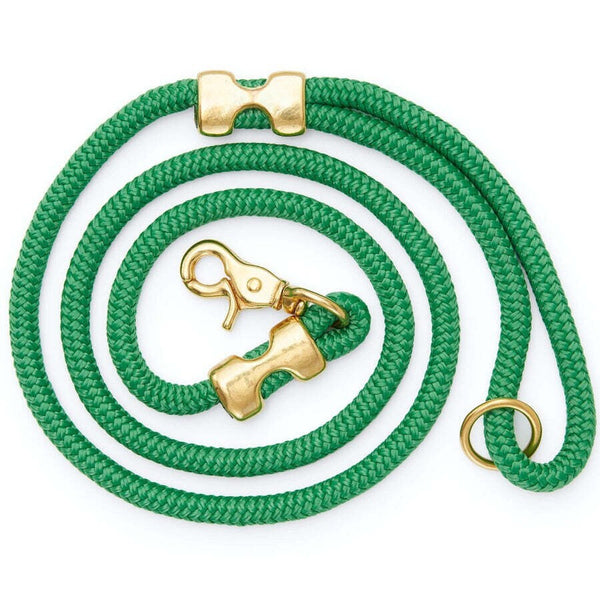 Grass Green Marine Rope Dog Leash